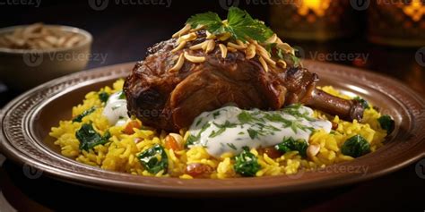  Gheymeh Bi Zardex! Aromatic Saffron Rice Meets Tender Lamb Shanks