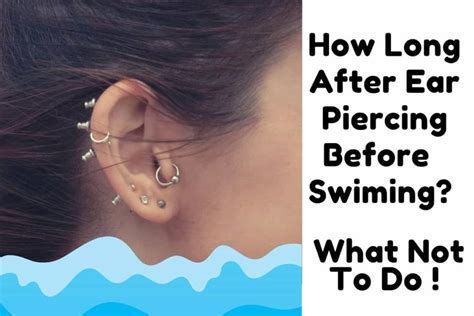 How Long After Getting Belly Button Pierced Can I Swim: A Dive into Healing and Hygiene